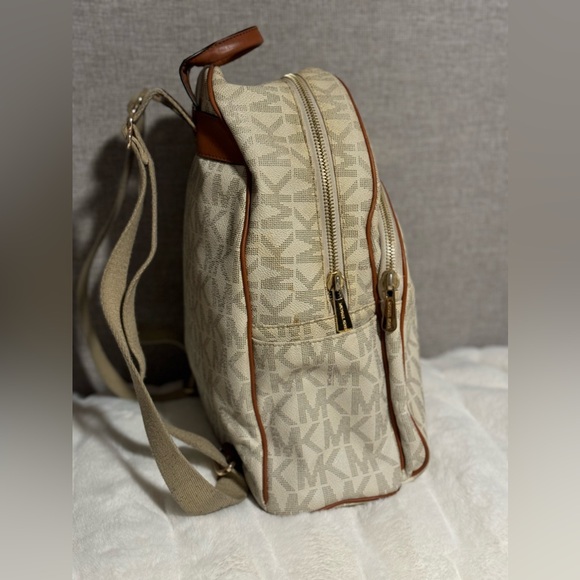 Michael Kors Monogram Jet Set Backpack - Picture 3 of 15